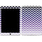 Chevron Purple Ombre iPad Skins